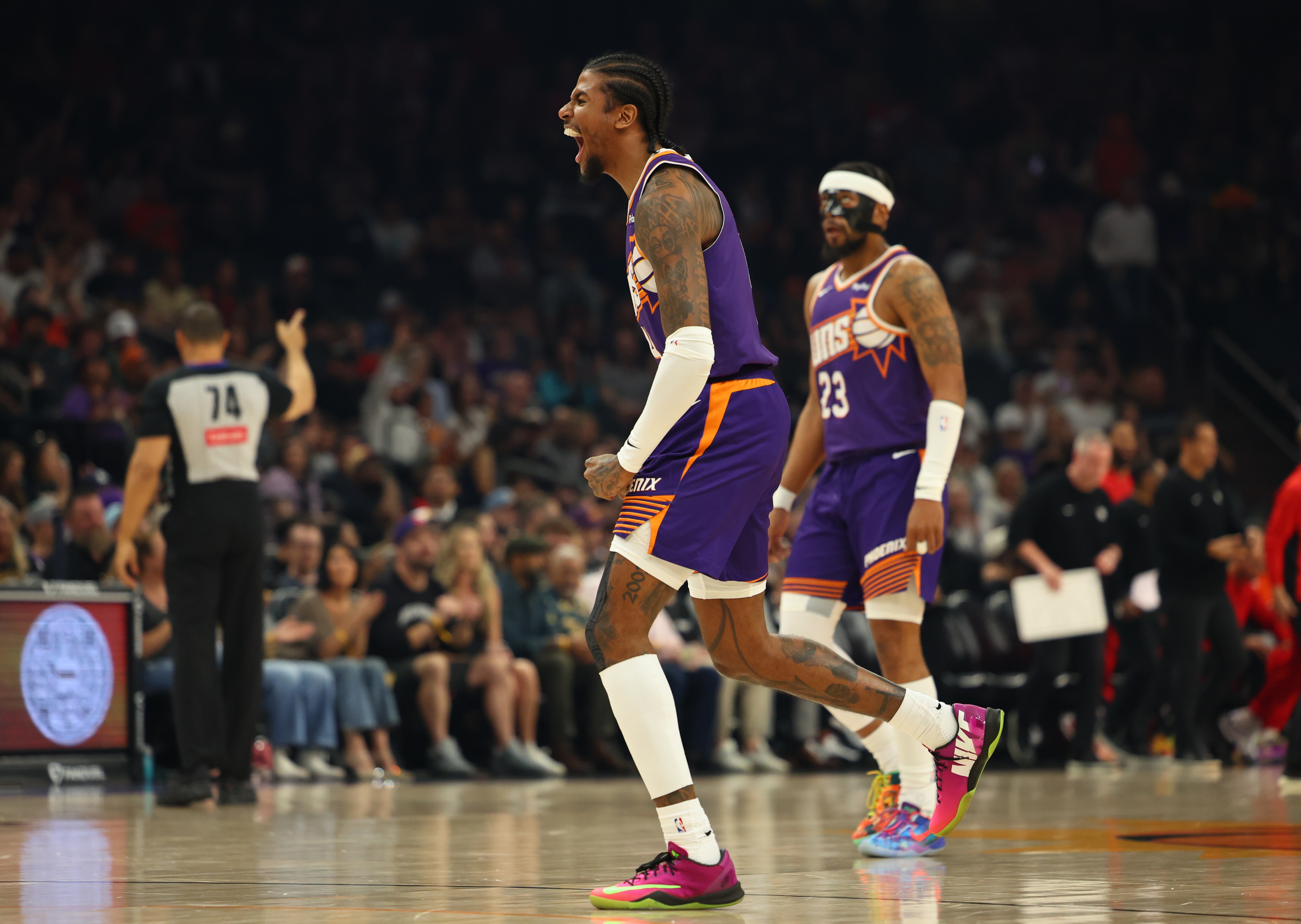 开云在线-太阳战雷霆 继布克&amp;狄龙等人缺阵后 杰伦·格林&amp;马威等人也缺席